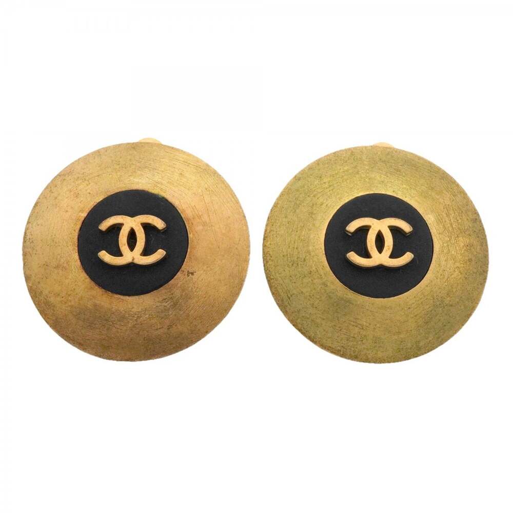 Chanel Cc Logo Circle Clip-On Earrings #313688C69B
